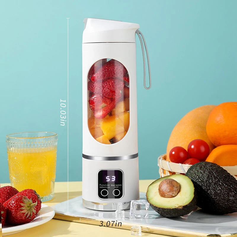 USB Portable Blender – 25W Rechargeable Mini Juicer with Automatic Pulp Ejection