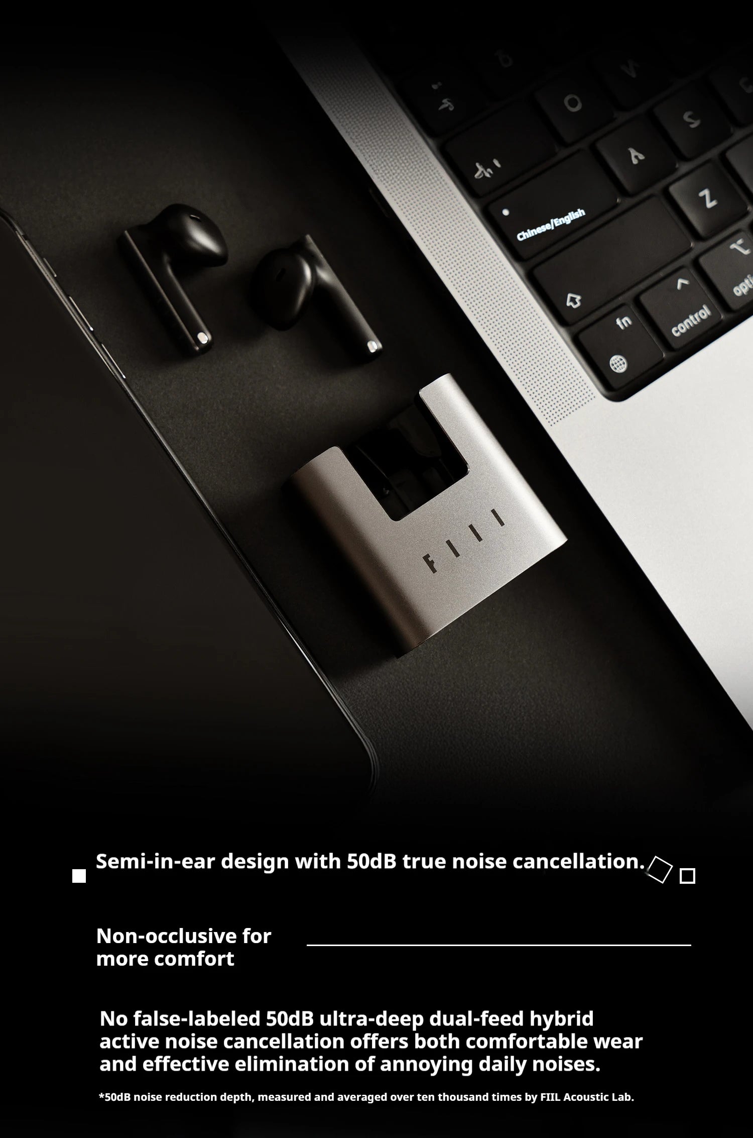 Wireless Earphones Bluetooth Noise Canceling TWS In-Ear Headphones with Charging Case for Video Game Quality Sound