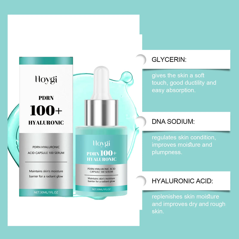 Hyaluronic Acid Face Serum for Deep Hydration and Skin Firming