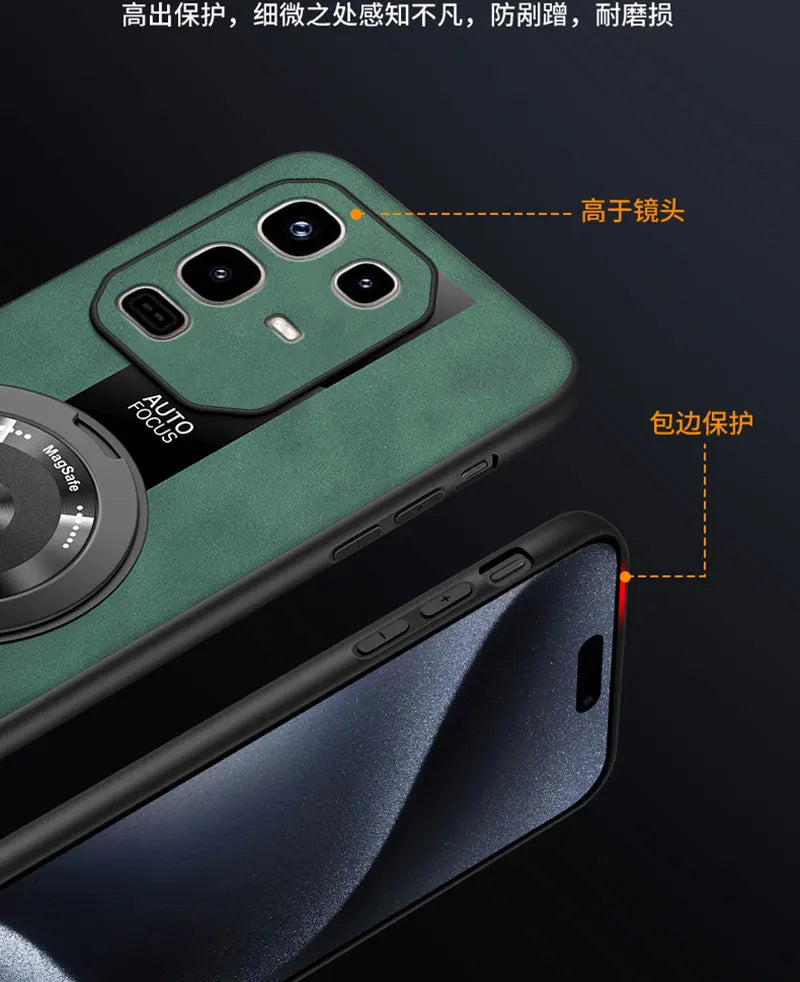 For Infinix Note 50 Pro Plus 50s 50x Case Magnetic Holder Leather Cover For Infinix Note50 Pro 4G Shockproof Bumper Funda