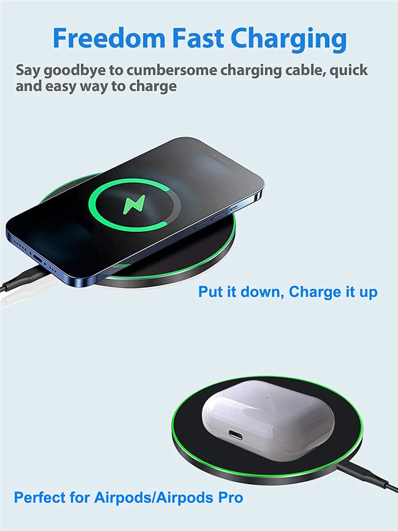 Wireless Charger For Doogee V10 S97 Pro S88 Plus S86 Pro S88 Pro S96 Pro S59 S68 Pro  Fast Charging Pad Power Phone Accessory