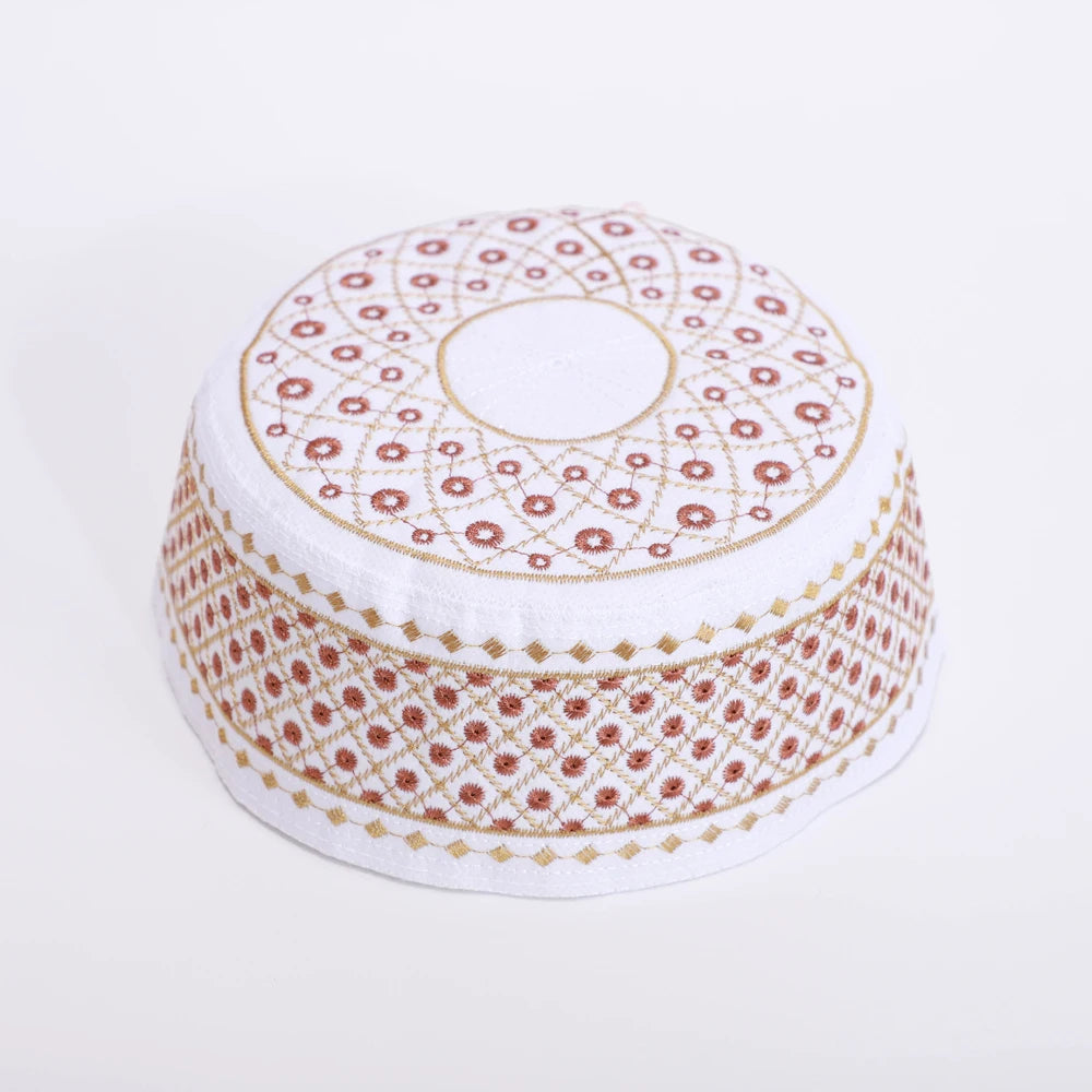 Men’s Kufi Cap – Breathable Islamic Prayer Hat