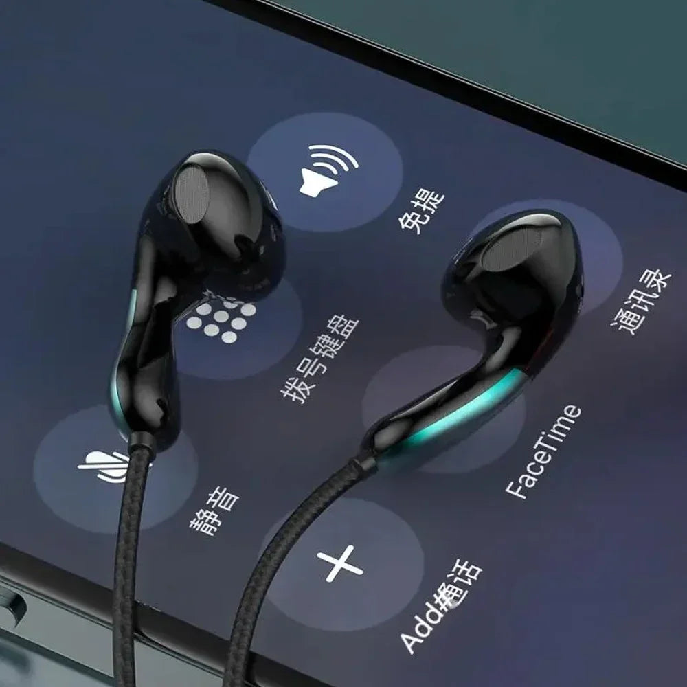 Type C Headset Stereo Music Wired Headphones With MIC For Samsung Xiaomi Android Phones Tablet Universal USB C Earphones