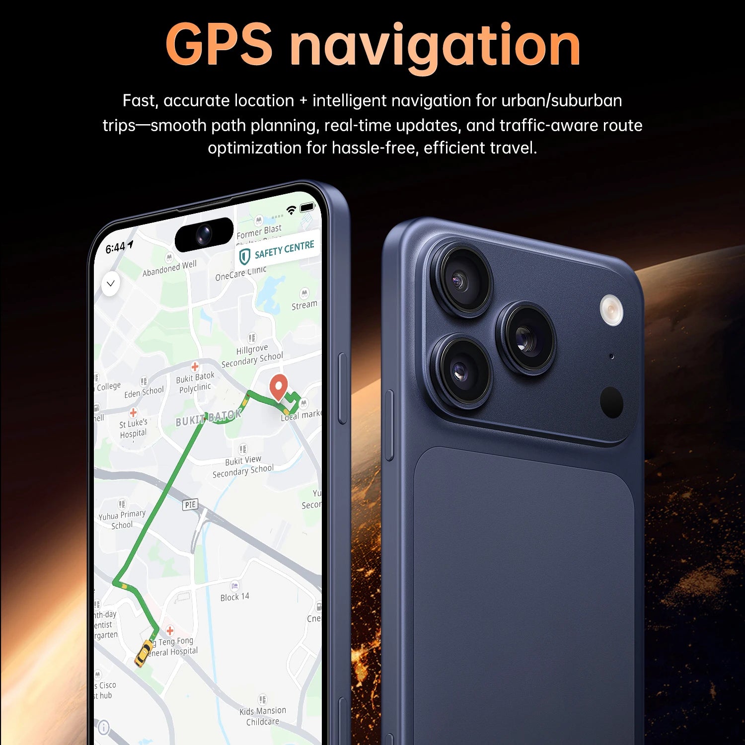 Global Vision 17 Pro Max Smartphone Android 3GB RAM 16GB ROM 6.7 Inch Dual SIM 4G Network 5+13MP Mobile Phones