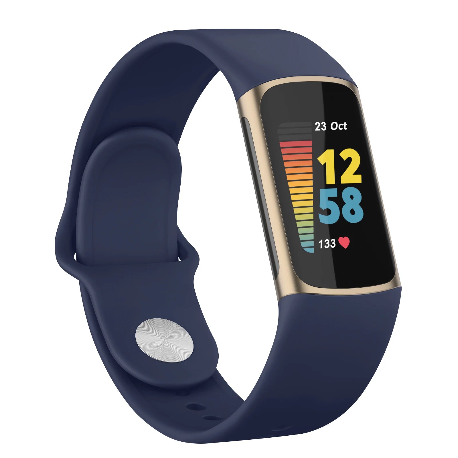 Watchband for Fitbit Charge 6 5 Strap Silicone Wristband for Fitbit Charge 5 6 Sport Bracelet Replacement Smartwatch Accessories