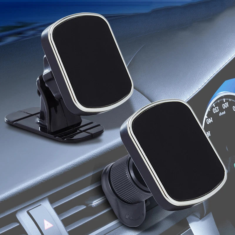 Car Phone Mount Highly Compatible Powerful Magnet One-hand Operate Magnetic Mount Car Phone Holder For Vehicle