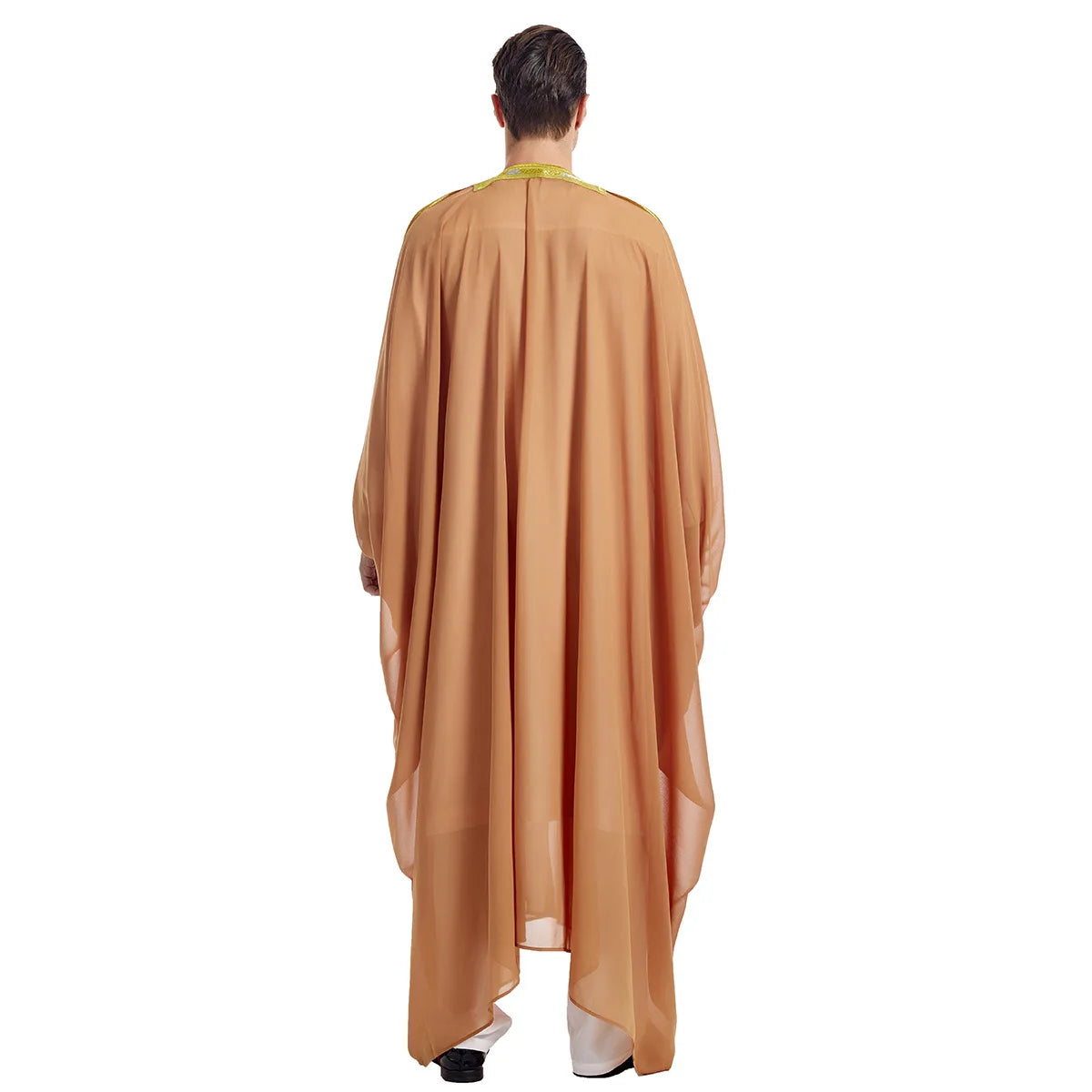 Men’s Jubba Thobe – Long Sleeve Islamic Traditional Robe