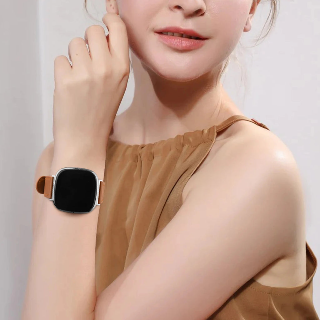 Leather Replacement Watch Band for Smartwatches