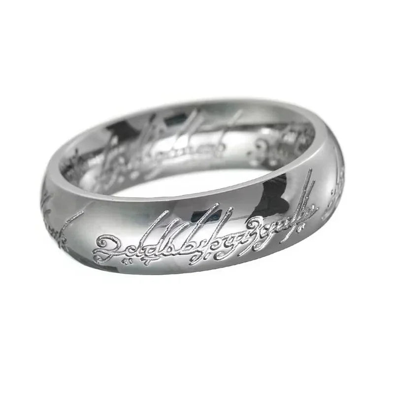 Titanium Steel Unisex Ring – Wedding, Engagement, or Party Jewelry