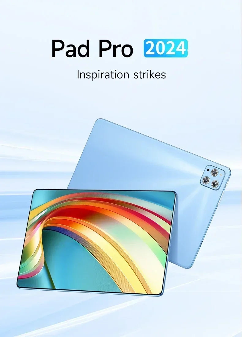2026NEW Pad Air Pro Ultra Latest Global First Tablet mi Android 15 Snapdragon 8Gen3 11 inch Soft Light Screen WiFi GPS WPS 5G PC