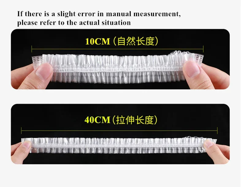 Reusable Elastic Food Covers – Stretchable Bowl and Plate Lids (Set of 6)”