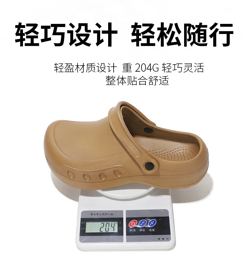 Jumpmore Kitchen Working Shoes Washing Car EVA Raining Waterproof Shoes Size 39-46