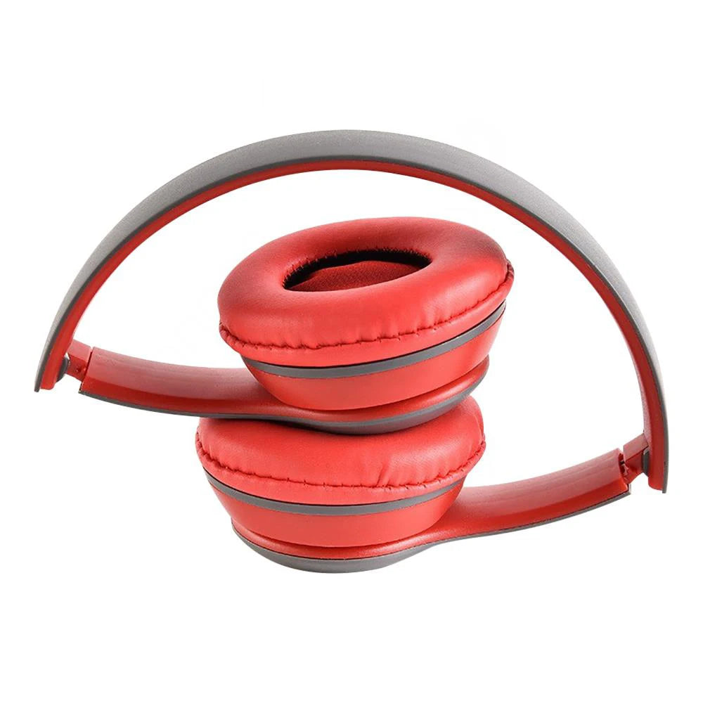 Wireless Over-Ear Bluetooth Headphones with Built-In Microphone