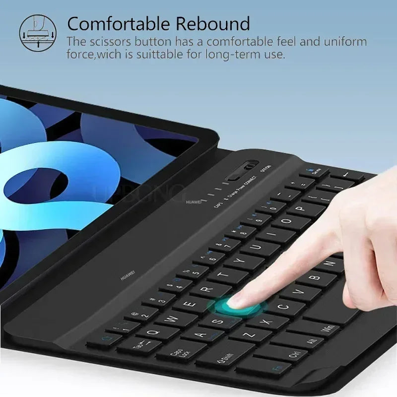 Keyboard Cover for Honor Case Pad X8a 11 inch 2024 with Bluetooth Keyboard Tablet Case for Honor Pad X8a 11" Funda