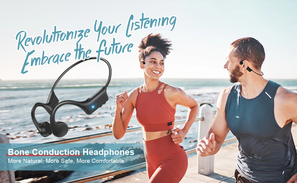 run for shokz Bone Conduction Headphones Bluetooth Open Ear Earphones Wireless On Ear Headphones Sport Wireless Headset for Run