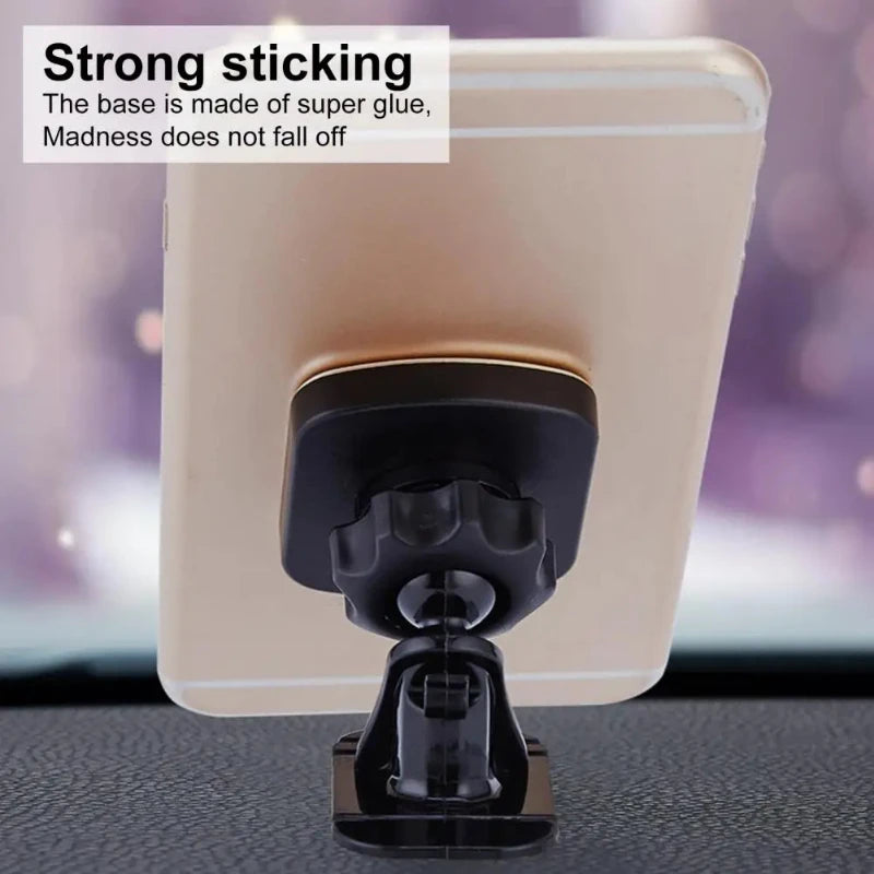 Car Phone Mount Highly Compatible Powerful Magnet One-hand Operate Magnetic Mount Car Phone Holder for Vehicle