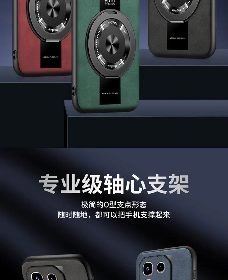 For Infinix Note 50 Pro Plus 50s 50x Case Magnetic Holder Leather Cover For Infinix Note50 Pro 4G Shockproof Bumper Funda