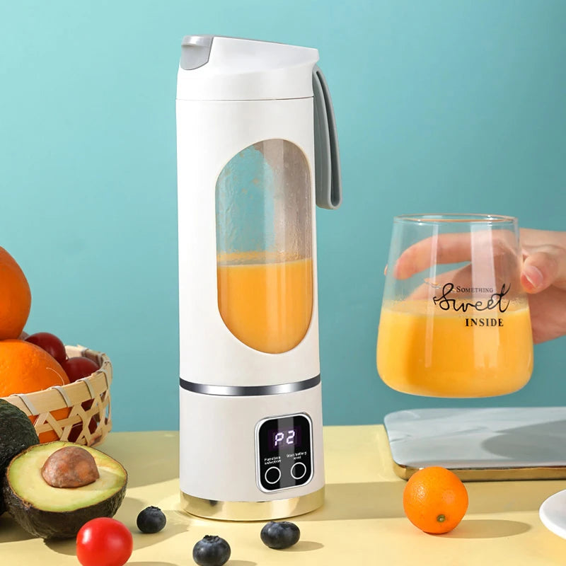 USB Portable Blender – 25W Rechargeable Mini Juicer with Automatic Pulp Ejection