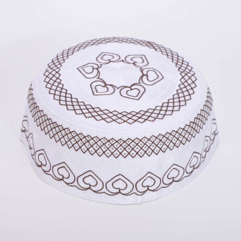 Men’s Kufi Cap – Breathable Islamic Prayer Hat