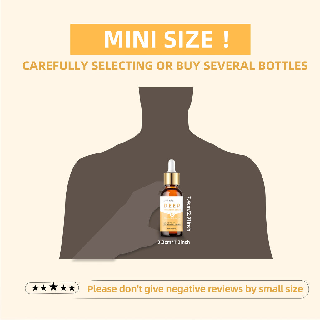 Hydrating Face Serum with Moisturizing Formula for All Skin Types
