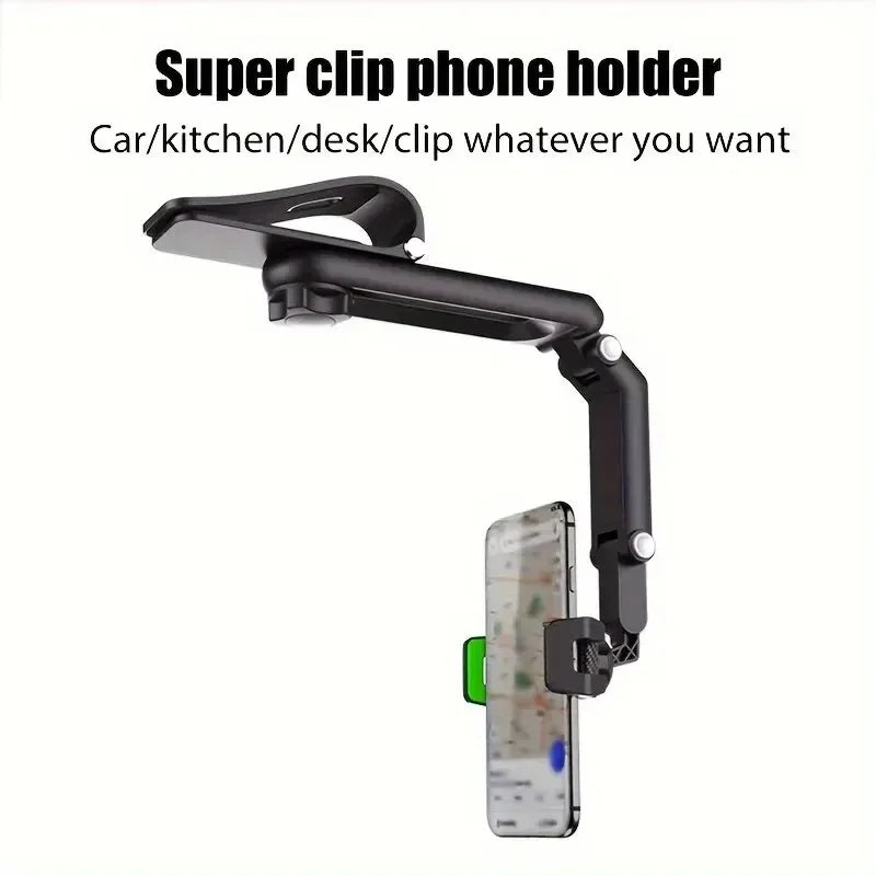 Car Mounted Mobile Phone Holder – Universal Multifunctional Vehicle Support Bracket, Special for Navigation