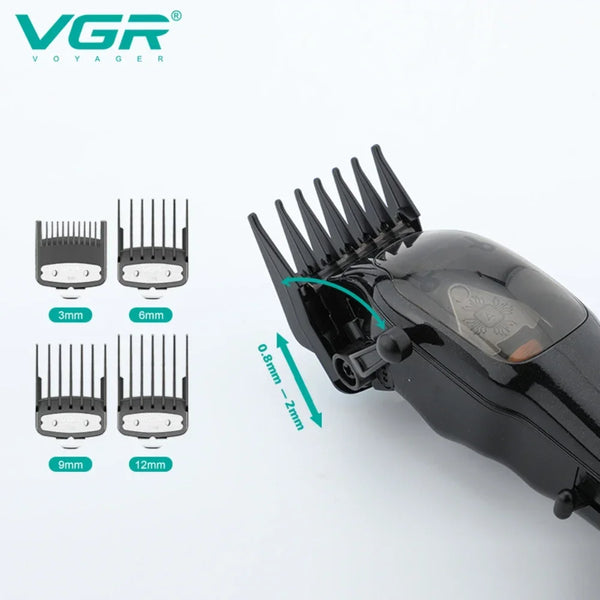 Original VGR Hair Trimmer Cordless Hair Clipper Electric Hair Clipper Professional Hair Clipper Men's Hair Clipper V-653