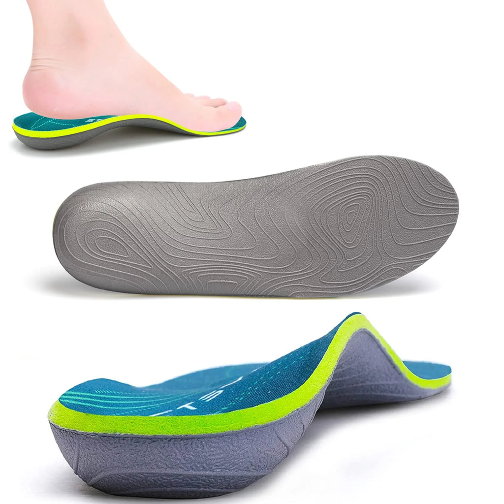Orthopedic Sport Insole Plantar Fasciitis Flat Foot High Arch Support Men Women Sneaker Orthotic Plantillas Insert Shoe Sole