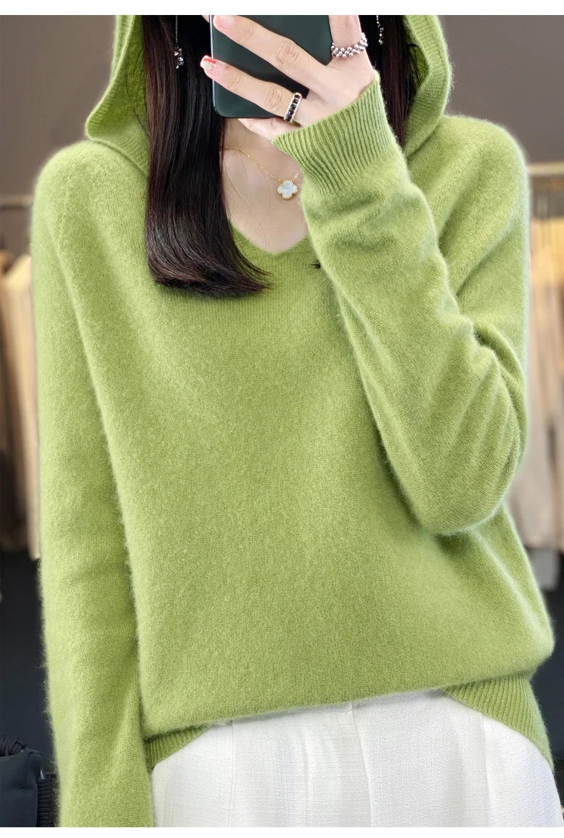 Women’s Loose Knit Sweater – Soft Heavyweight Pullover