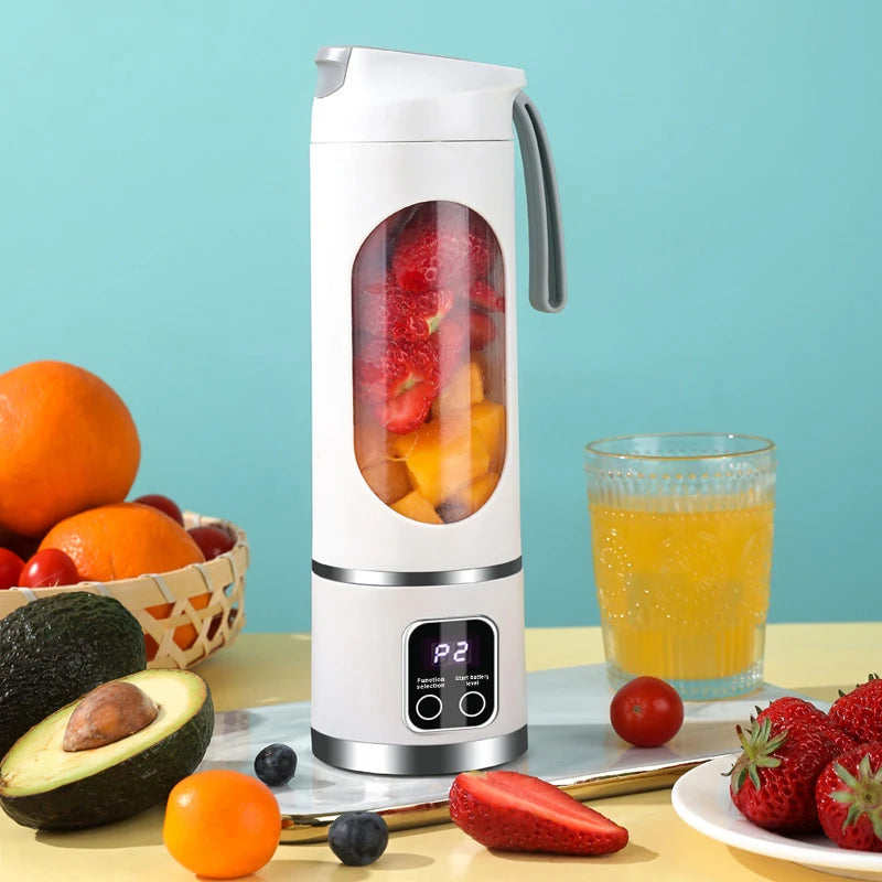 USB Portable Blender – 25W Rechargeable Mini Juicer with Automatic Pulp Ejection