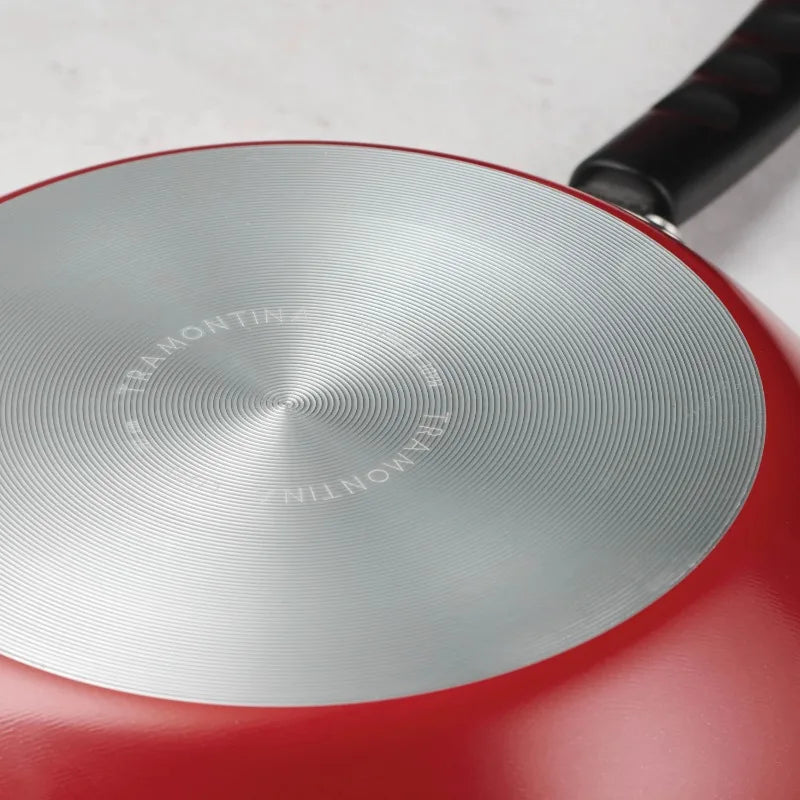 Tramontina Primaware 18 Piece Non-stick Cookware Set, Red