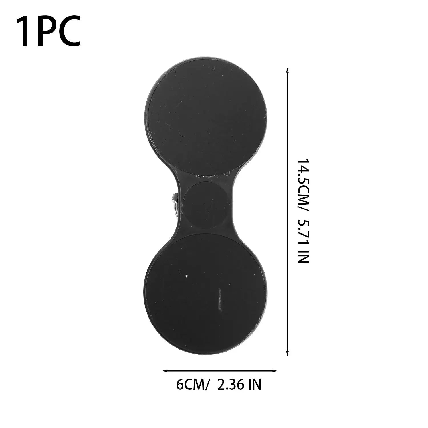 Mount Head Dual-Phone Magnetic Mount for Cars Accessory ABS N52 Magnetic Ring for Secure Attachment Universal Car Bracket