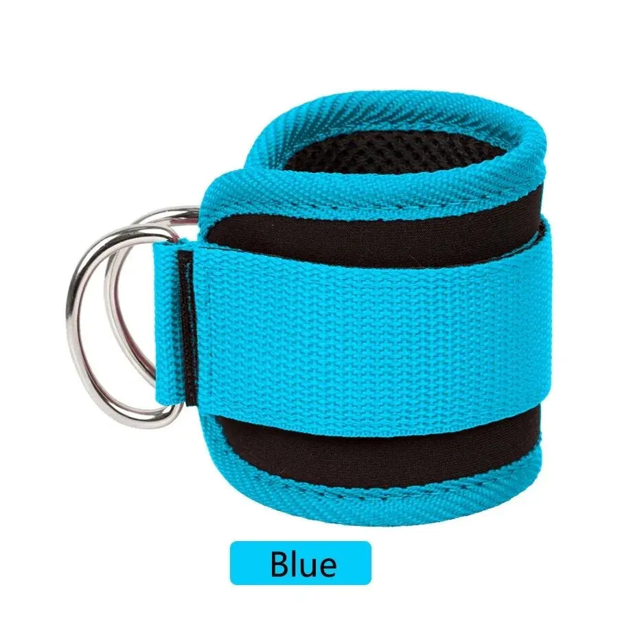 Fitness Ankle Straps Adjustable D-Ring Support Cuffs Gym Leg Strength Workouts Pulley With Buckle Sports Guard Safety Abductors