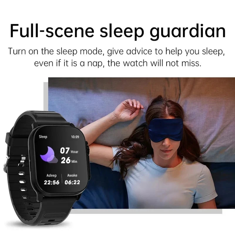 Discover the Smart Watch Pro – a Bluetooth 5.0 smartwatch with heart rate and fitness tracking, full HD touchscreen, and 12-hour battery life. Compatible with Android and iOS.