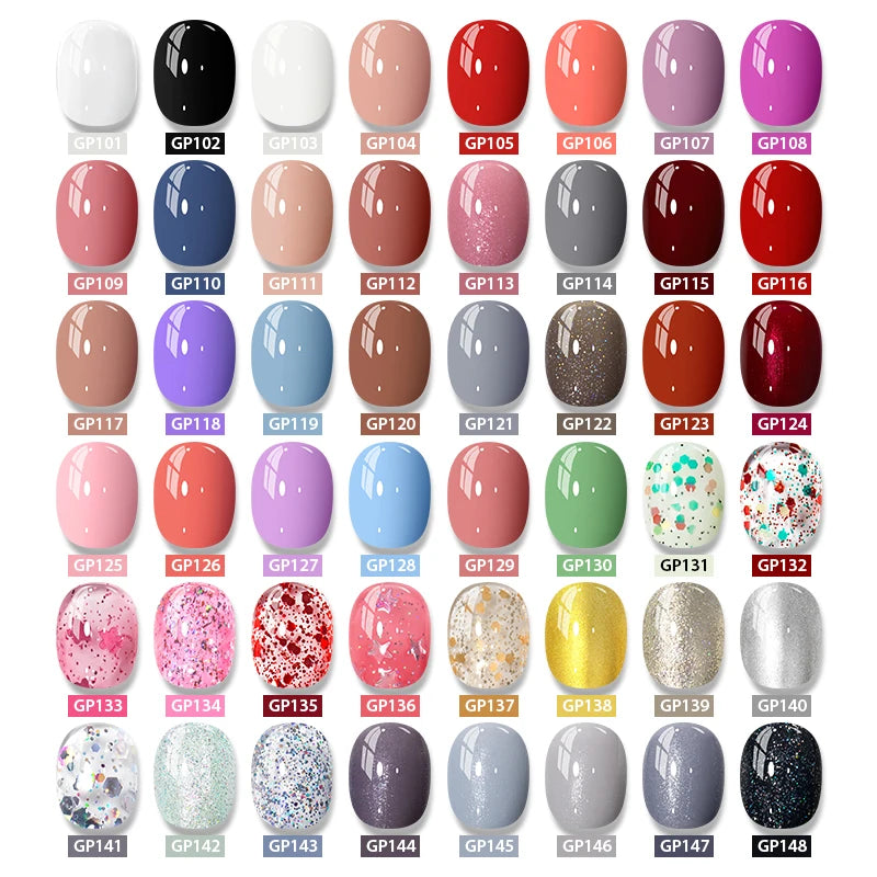 Water-Based Nail Polish 48 Colors Long Lasting Quick Drying No Need of Lamp to Cure Nail Supplies Vernis for Nails Manicure