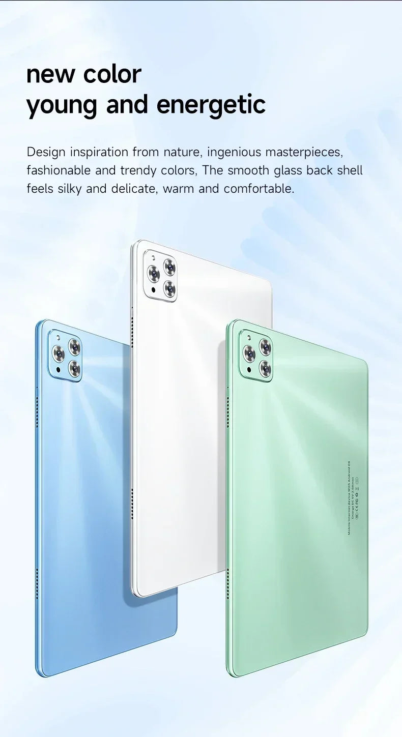 2026NEW Pad Air Pro Ultra Latest Global First Tablet mi Android 15 Snapdragon 8Gen3 11 inch Soft Light Screen WiFi GPS WPS 5G PC
