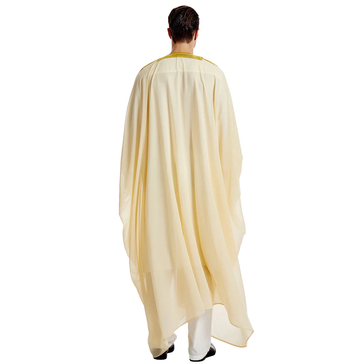 Men’s Jubba Thobe – Long Sleeve Islamic Traditional Robe
