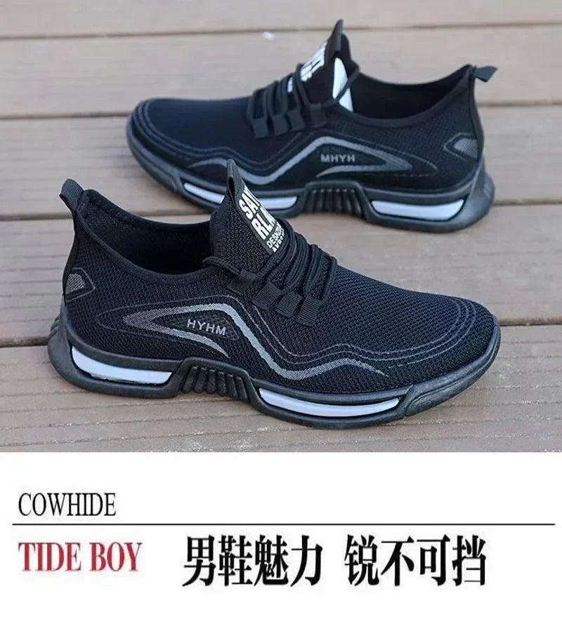 Discover Men’s Breathable Lightweight Casual Sneakers. Non-slip, comfortable, and perfect for work, walking, or everyday wear.
