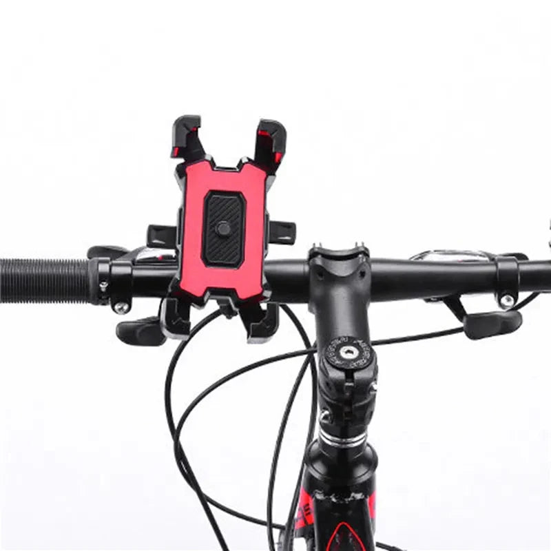 Adjustable Motorcycle Phone Holder 360° Rotatable GPS Clip Cycling Bike Accessory Sports Stand for Bikes