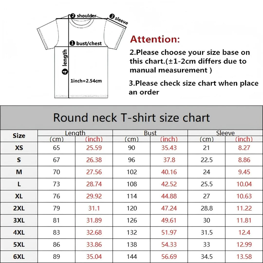 Men’s Casual Graphic Short Sleeve T-Shirt