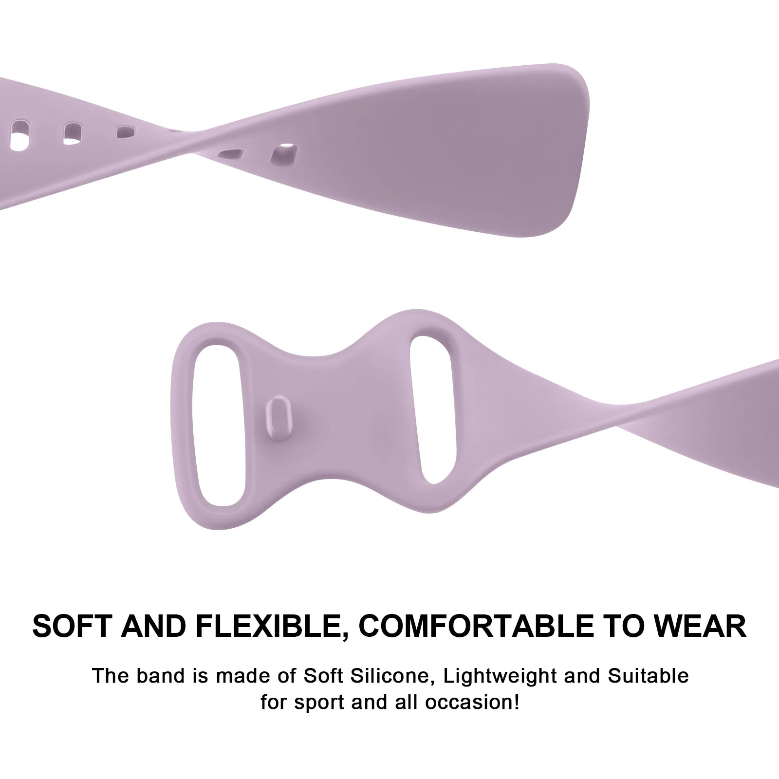 Smartwatch Strap for Fitbit Versa 3 Versa 4 Band Watchband Soft Bracelet Replacement for Fitbit Sense Sense 2 Strap Wristband
