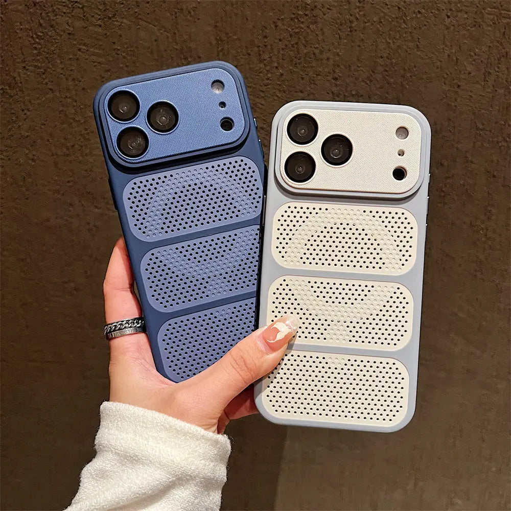 2026 New Heat Dissipation Magnetic Phone Case For iPhone 17 Air 13 12 14 15 16 Pro Max Plus For Magsafe Camera Protection Cover