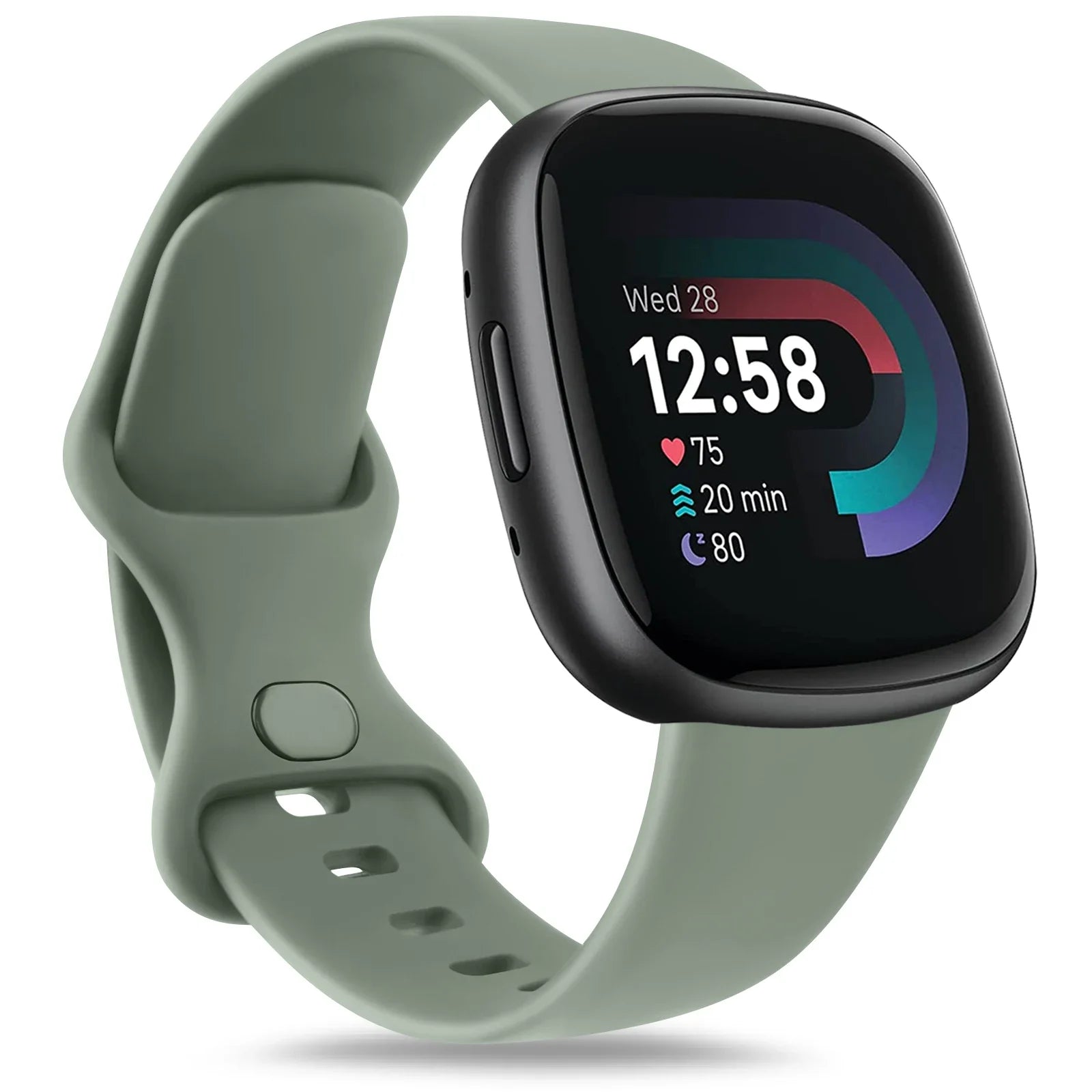 Smartwatch Strap for Fitbit Versa 3 Versa 4 Band Watchband Soft Bracelet Replacement for Fitbit Sense Sense 2 Strap Wristband