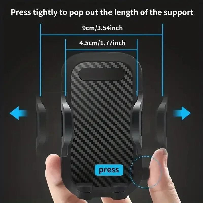 NEW 360° Rotation Car Phone Holder Universal Sucker Mount Cellphone Stand Stable Suction Cup Support in Car Mobilephone Bracket