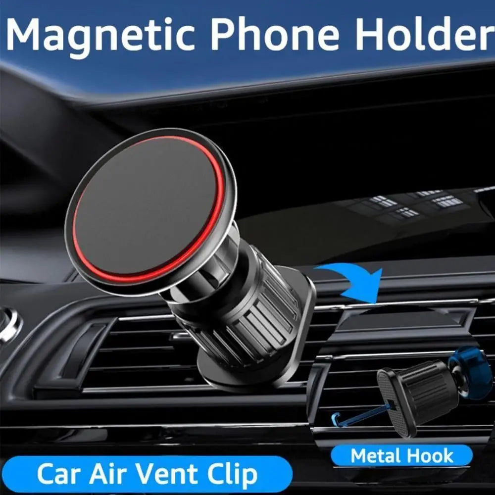 Magnetic Car Phone Mount For Phone Holder Car Air Vent Stand Magnet Car Air Vent Clip Cellphone Mount