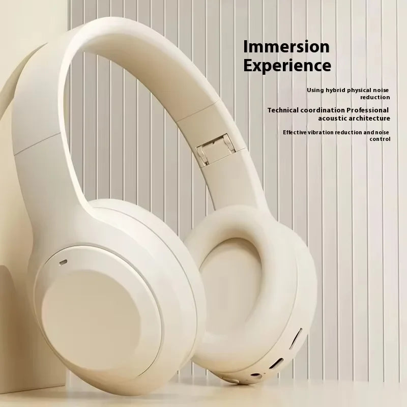 Lenovo Wireless Bluetooth 5.3 Earphones Foldable Computer Wireless Headphones 360° Stereo Sound Gaming Headset Android and iOS