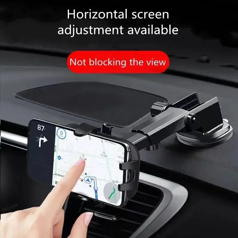 NEW 360° Rotation Car Phone Holder Universal Sucker Mount Cellphone Stand Stable Suction Cup Support in Car Mobilephone Bracket