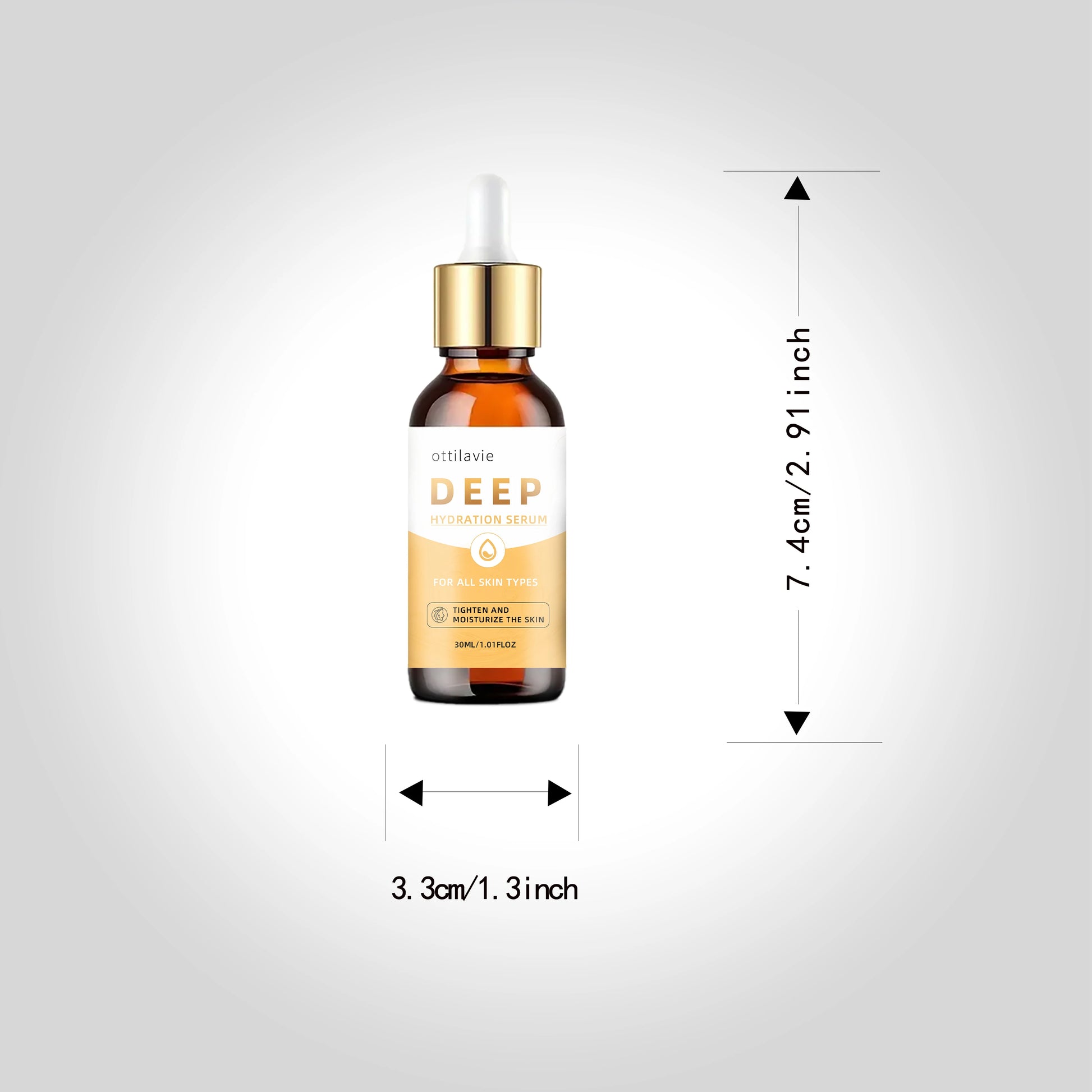 Hydrating Face Serum with Moisturizing Formula for All Skin Types