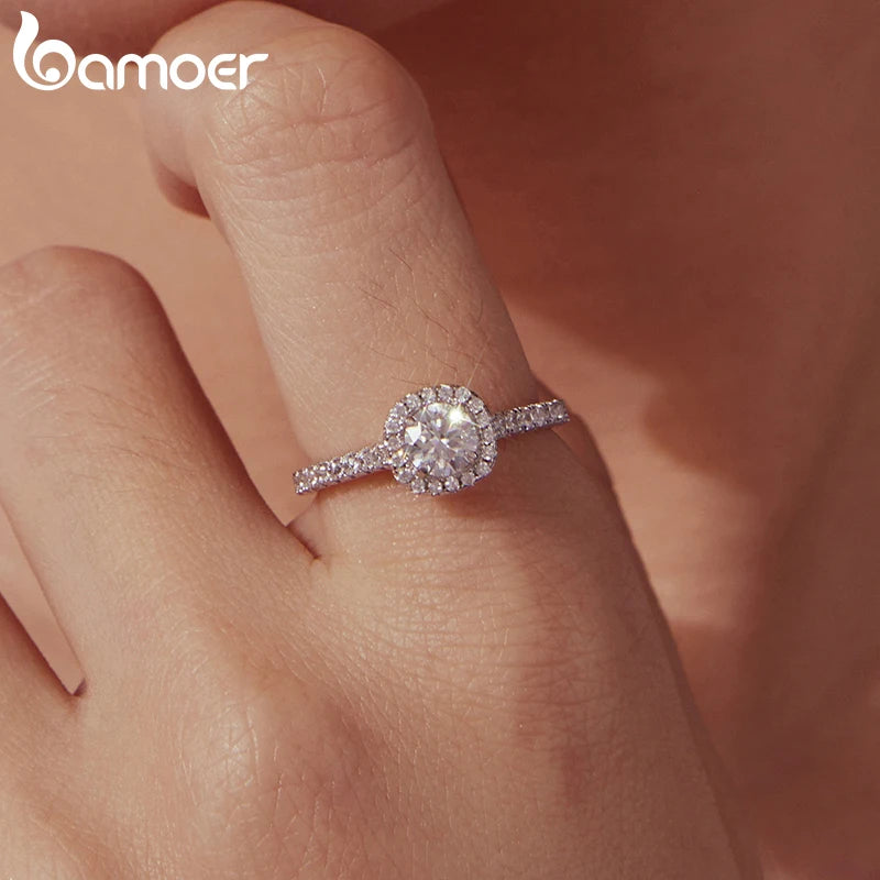 Necklace Stud Earrings 925 Sterling Silver Square Cut Diamond Wedding Engagement Jewelry Set
