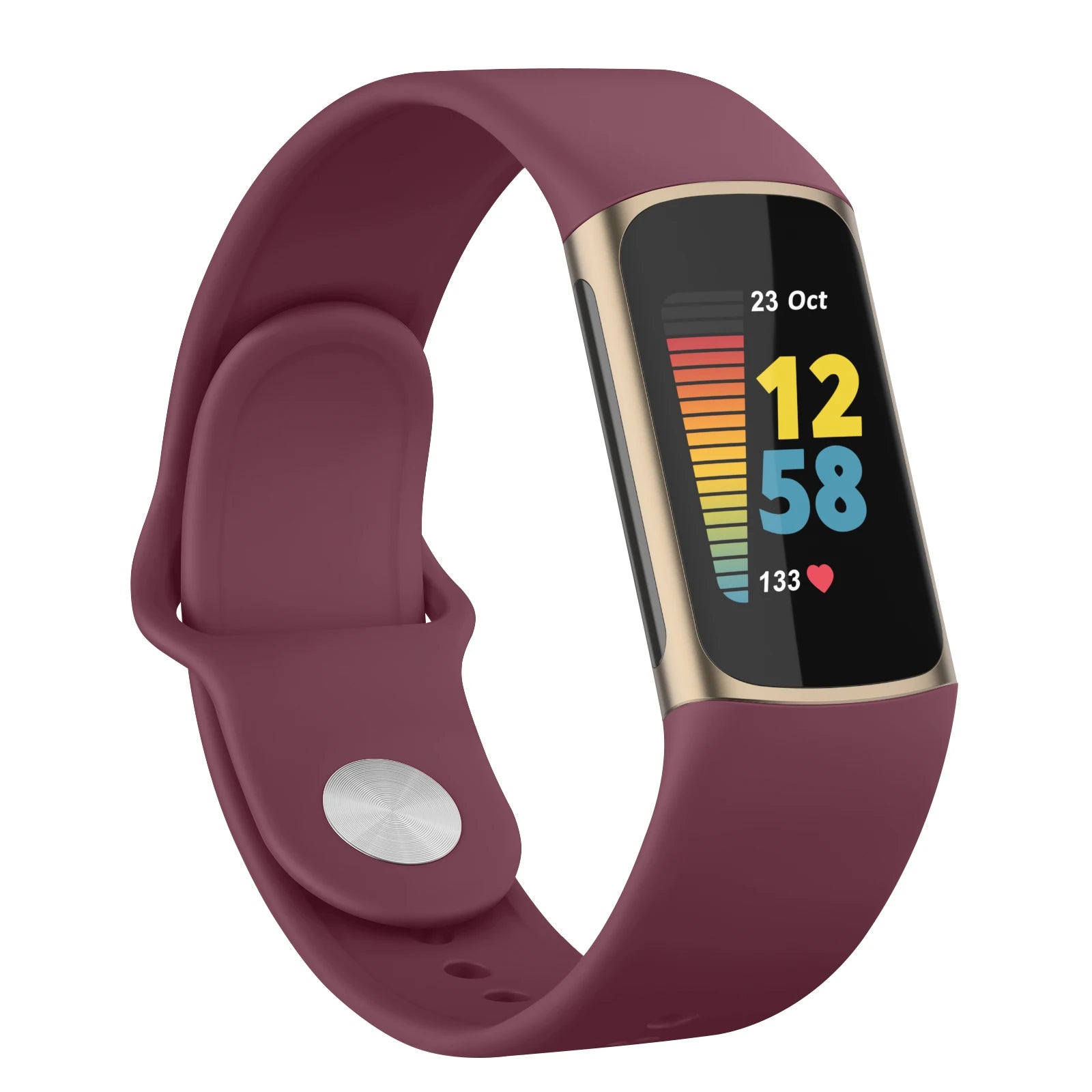Watchband for Fitbit Charge 6 5 Strap Silicone Wristband for Fitbit Charge 5 6 Sport Bracelet Replacement Smartwatch Accessories
