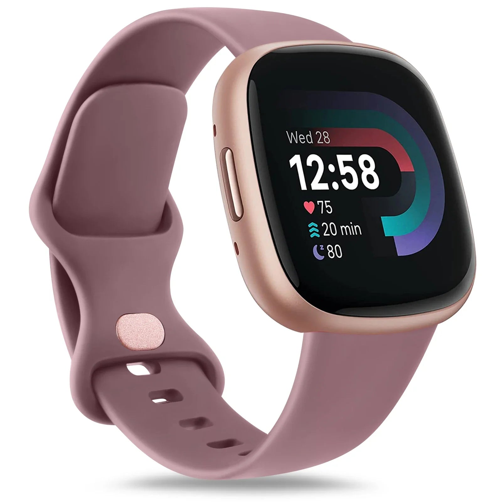 Smartwatch Strap for Fitbit Versa 3 Versa 4 Band Watchband Soft Bracelet Replacement for Fitbit Sense Sense 2 Strap Wristband